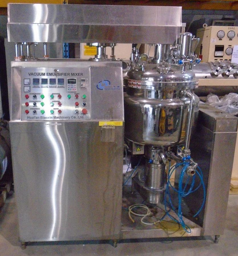 Used Used Biaoxin BXZRH 100 Litre Vacuum Emulsion Mixer