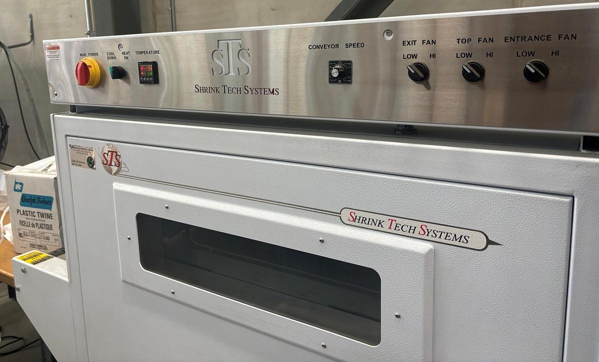 Used Used Shrink Tech Systems Sealer and Tunnel Model STS-17