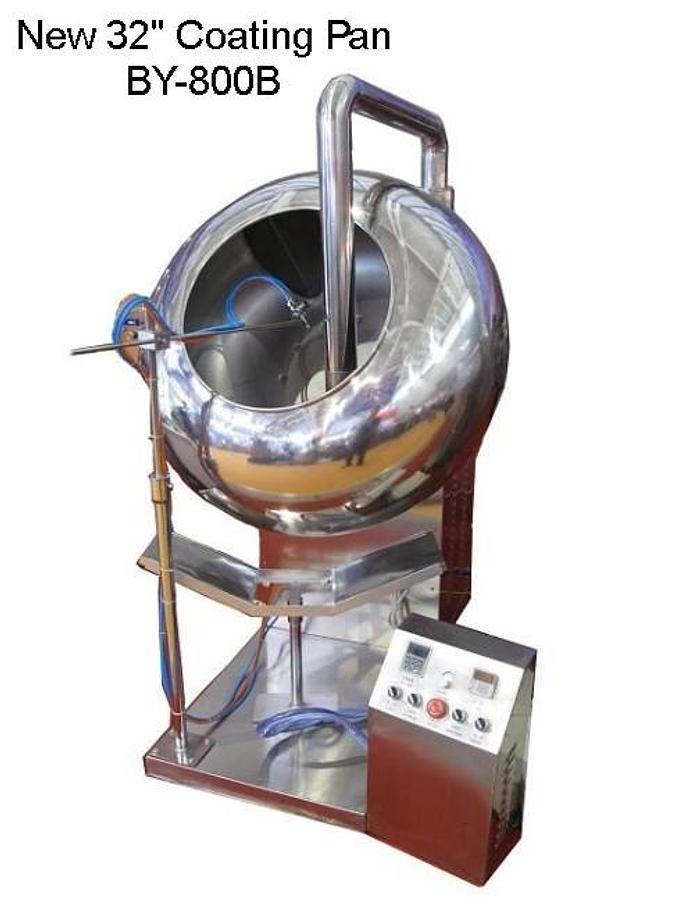 New 30 inch Stainless Steel Round Coating Pan