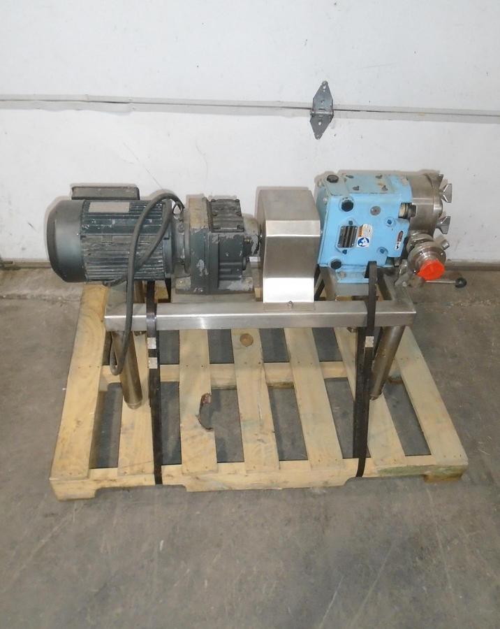Used Used Waukesha Positive Displacement Liquid Product Transfer Pump Model 30-UI