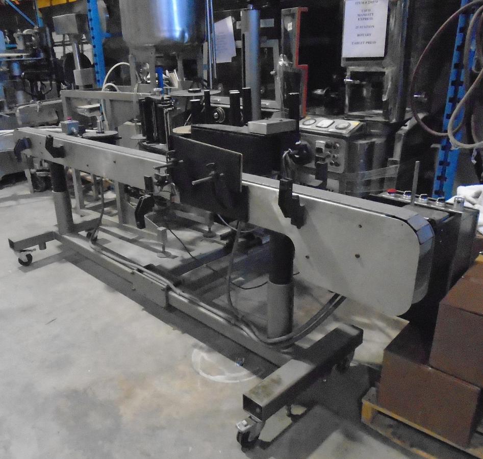 Used Used Label-Aire Bottle Wrap Labeler Model 2115CD