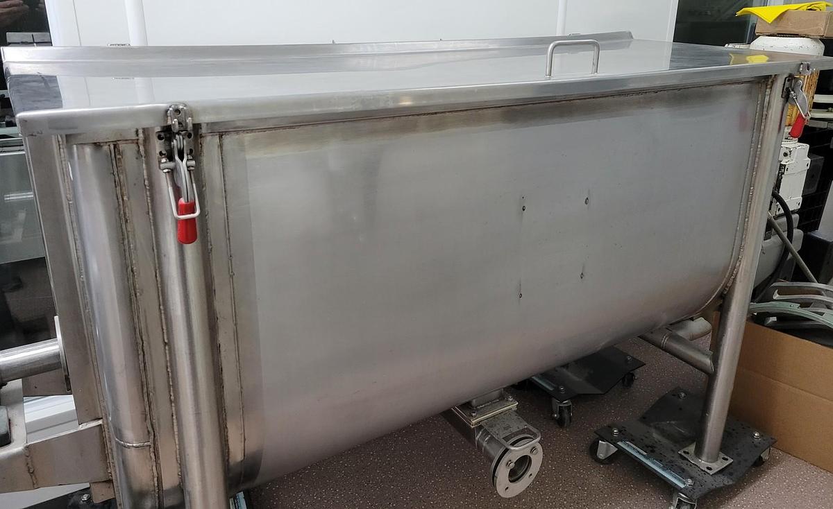 Used Used 20 Cubic Foot Stainless Steel Double Ribbon Blender