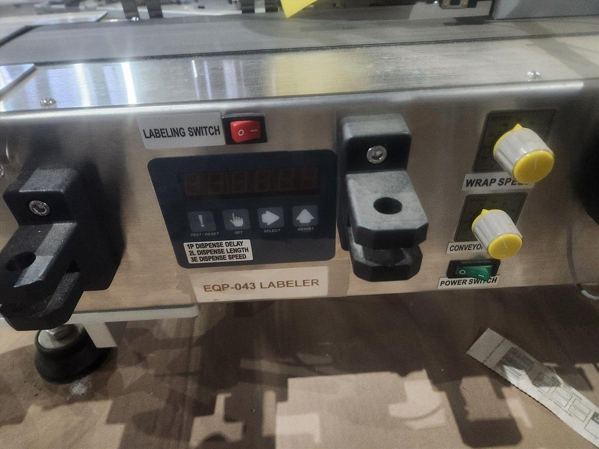 Used Model-1 Tabletop Wraparound Labeler with an Easyrun Control System