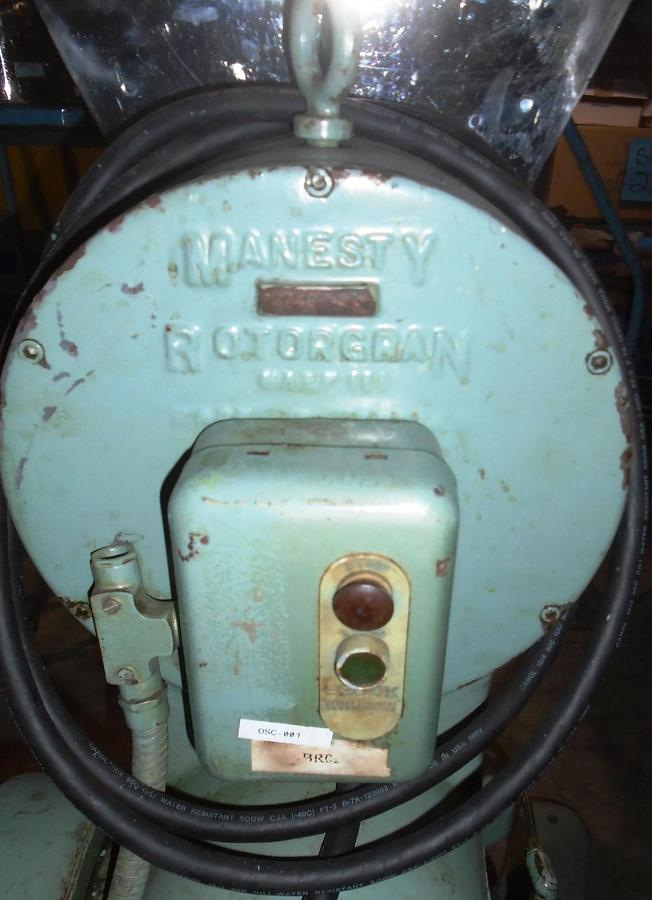 Used Used Manesty Oscillating Granulator Model Rotorgran