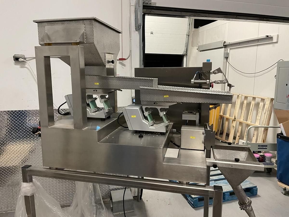 Used Used JDA Dry/Bulk Product Weigh Filler Model SF