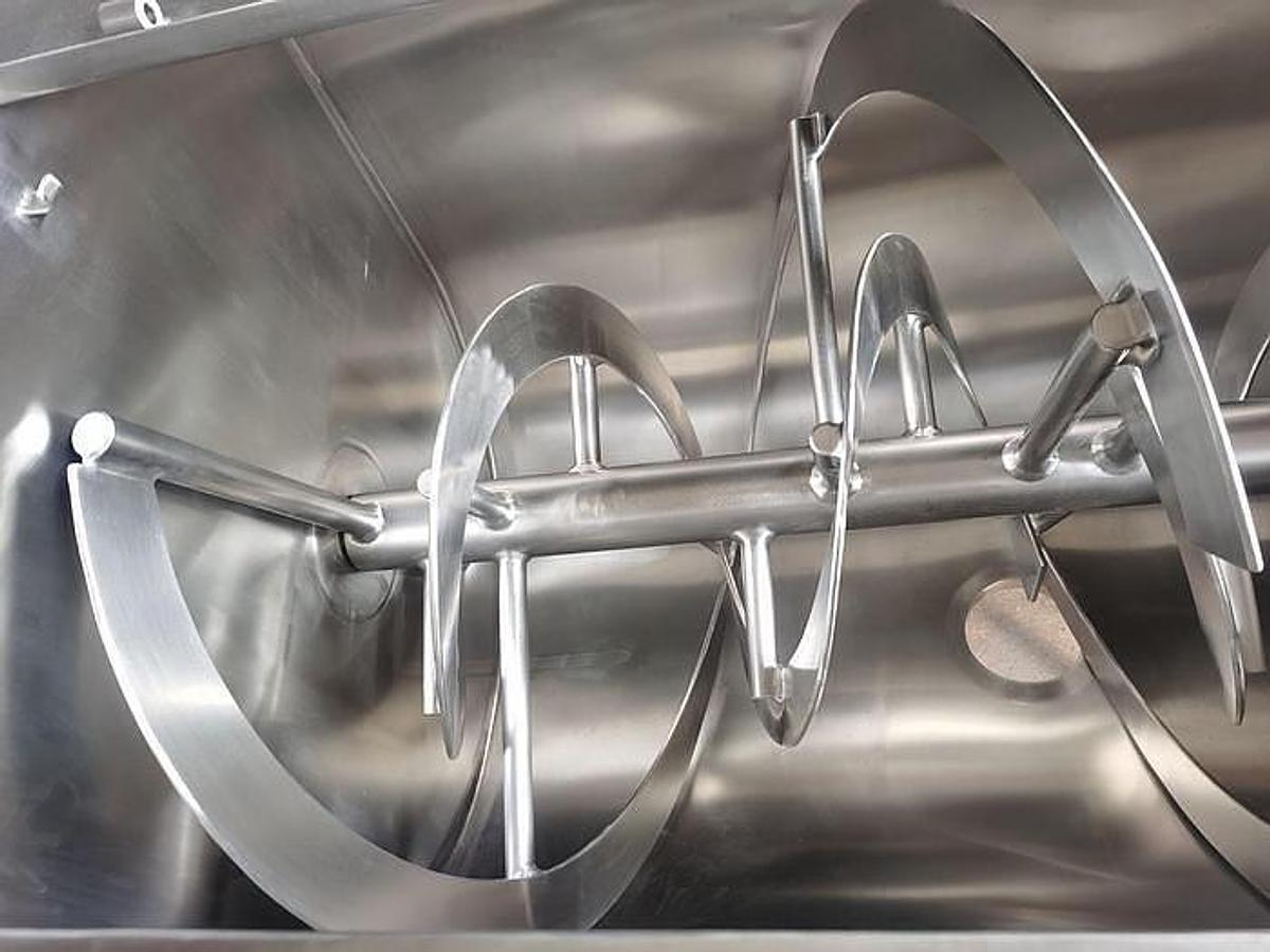 New 35 Cubic Foot Working Capacity Stainless Steel Double Ribbon Blender