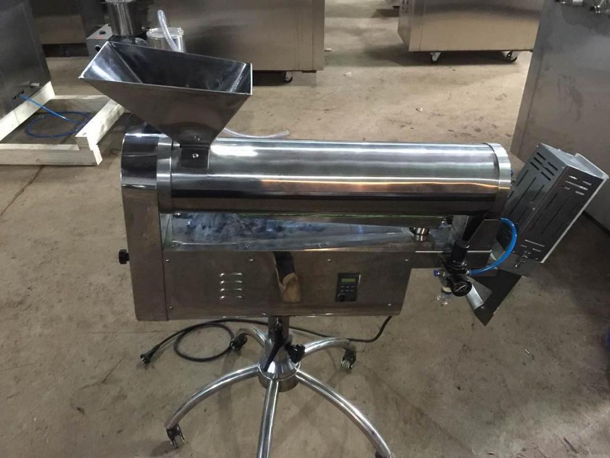 Used Used Capsule Polisher Model HSLC100 with Empty Capsule Eliminator