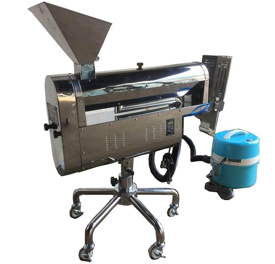 Used Used Capsule Polisher Model HSLC100 with Empty Capsule Eliminator