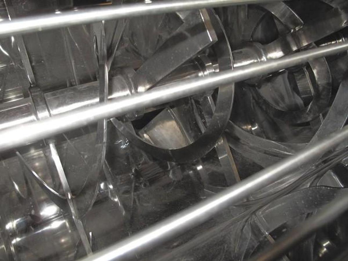 New 20 Cu Ft Stainless Steel Double Ribbon Blender