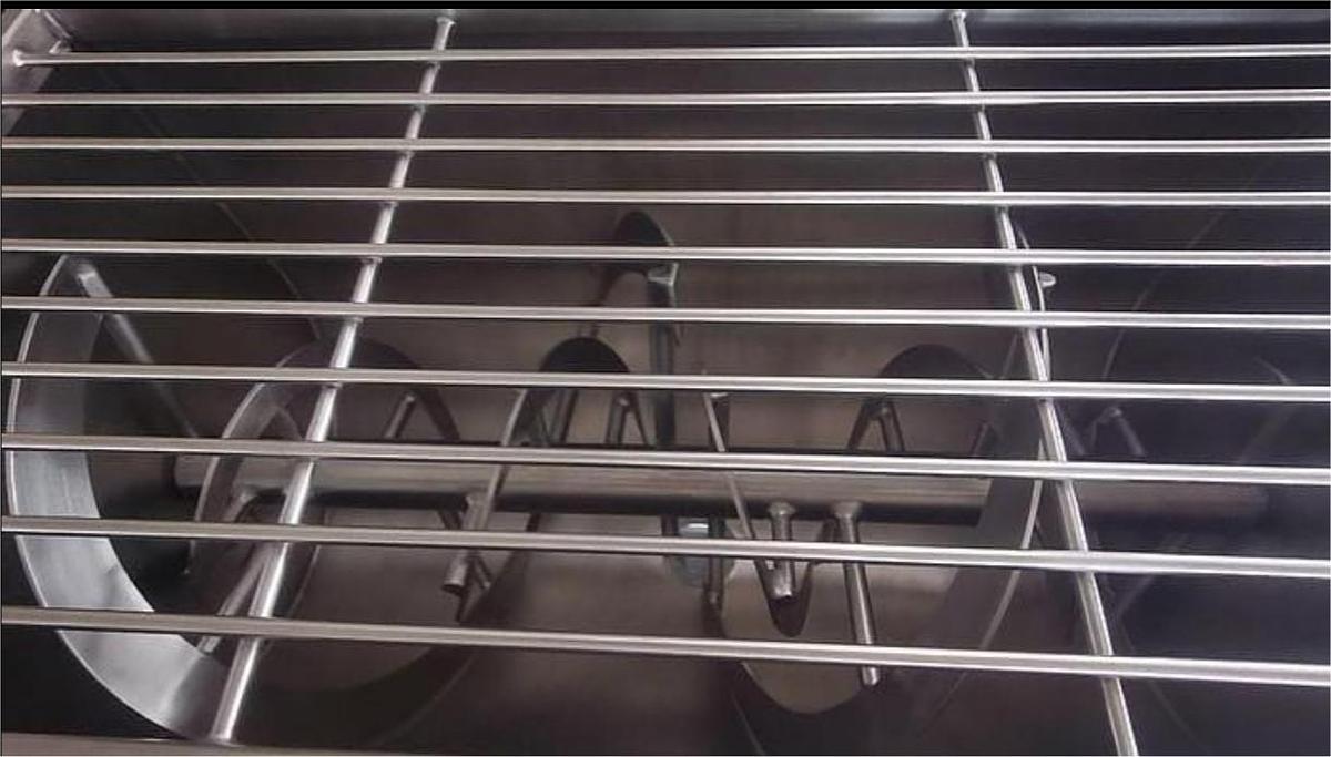 New 35 Cubic Foot Working Capacity Stainless Steel Double Ribbon Blender