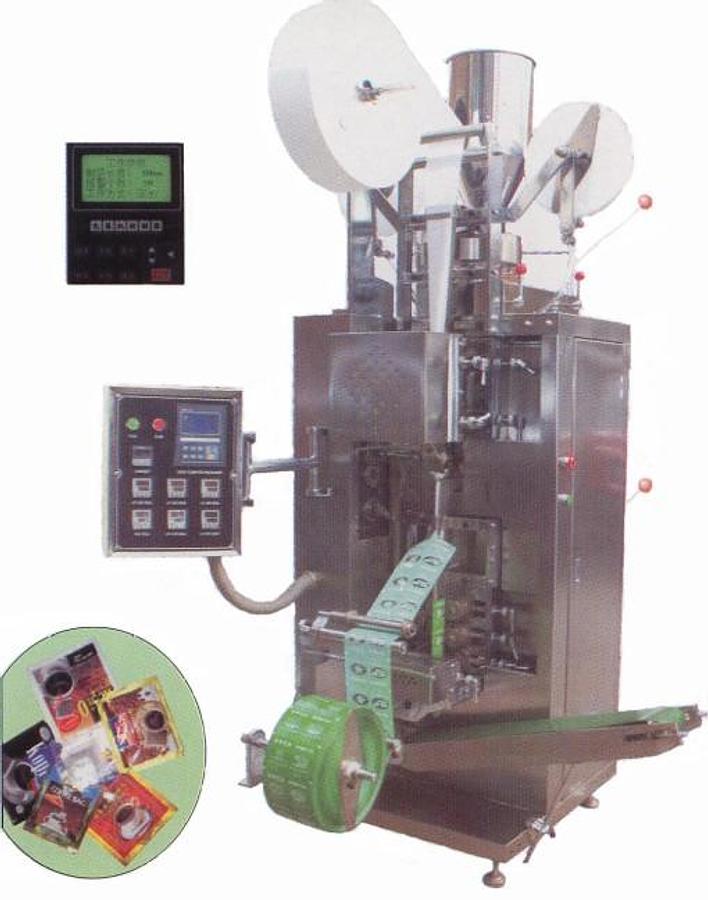 New Auto Dual Tea Bag Packing Machine with Thread, Tag and Envelope, Model CH-10B