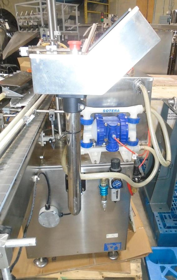 Used Used Accutek 6 Head Filler Model 06-500-000