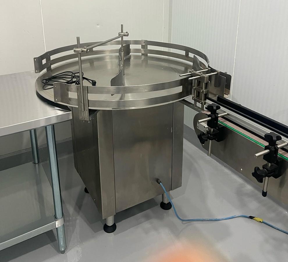 Used Used JDA 48 inch Diameter Stainless Steel Turntable