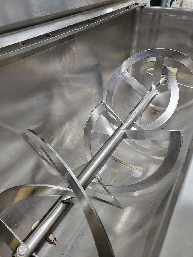 Used Used 20 Cubic Foot Stainless Steel Double Ribbon Blender