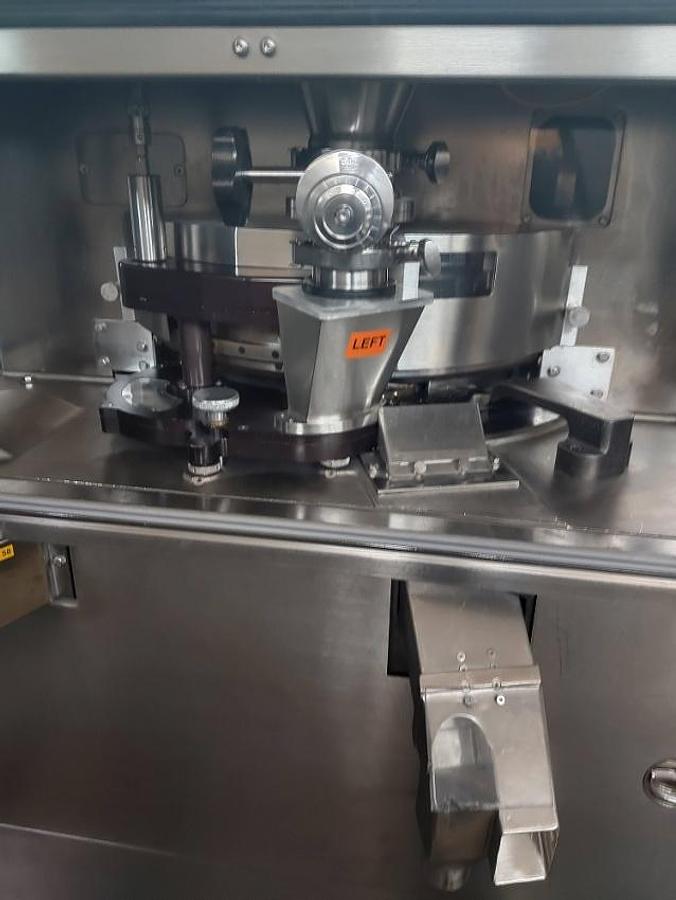 Used Used Natoli 45 Station Double Sided D Tooled Rotary Tablet Press Model NP-500