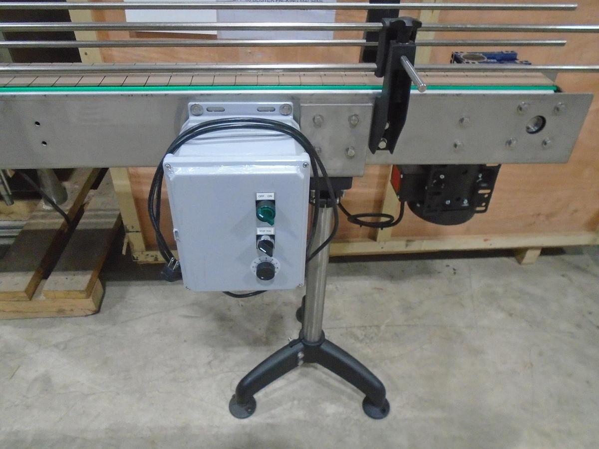 New 10 Foot Long Stainless Steel Conveyor