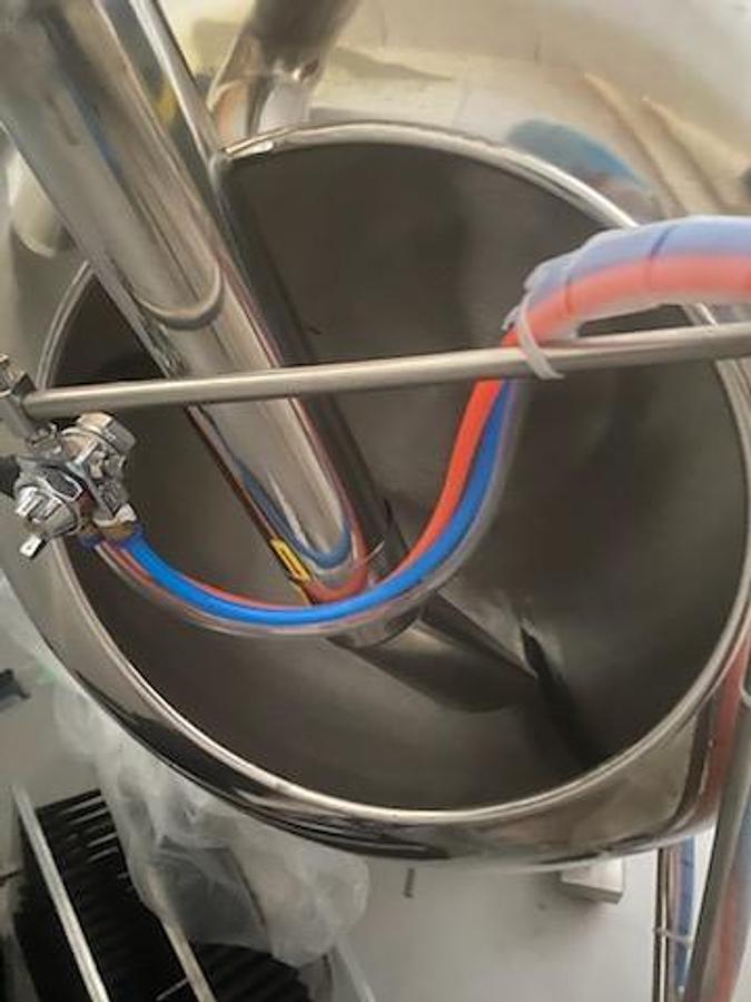 Used Like New 24 inch Diameter Stainless Steel Round Coating System