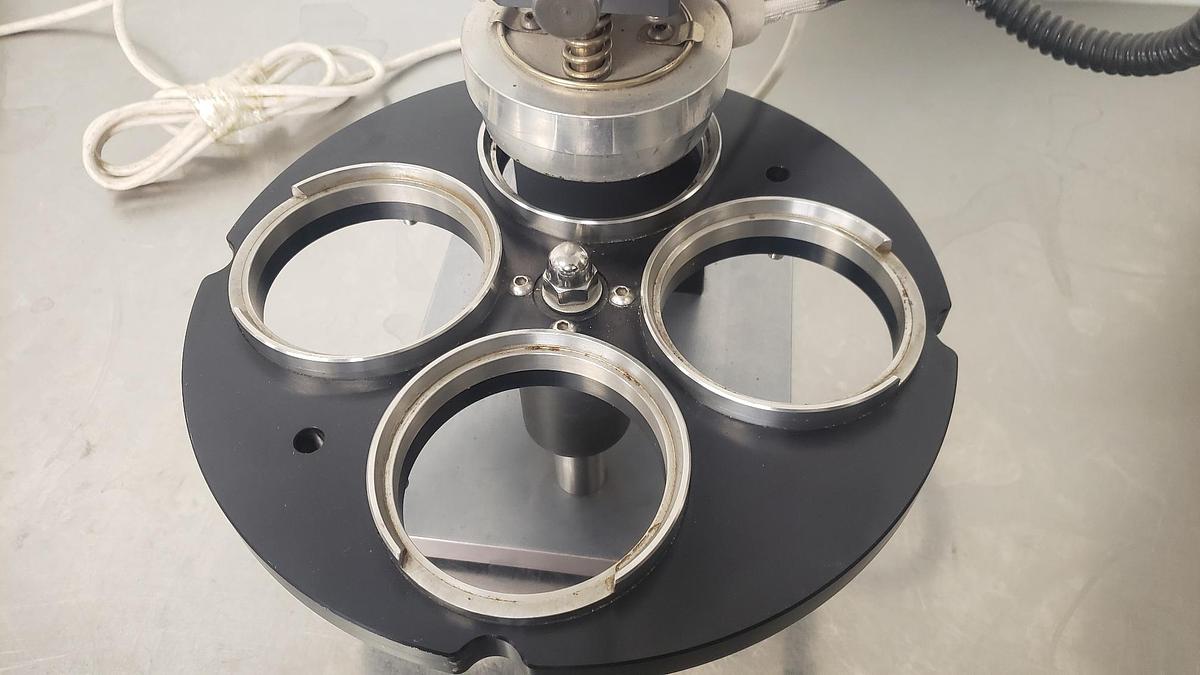 Used Used Edhard Cup Filler with PackLine Rotary Cup Foil Lid Sealer