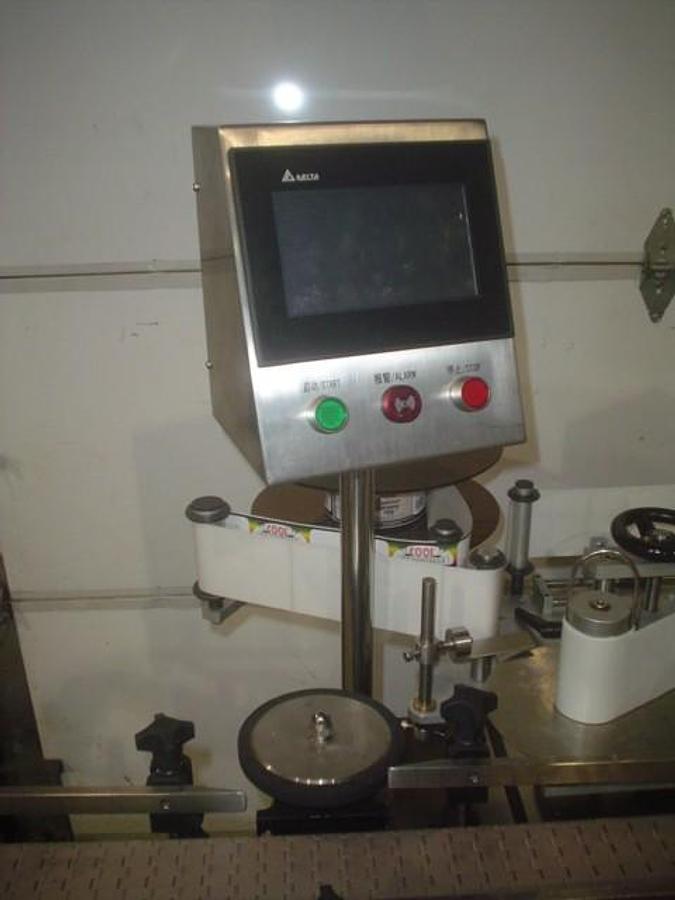 New Wraparound Pressure Sensitive Labeler Model YT with Hot Stamp Coder