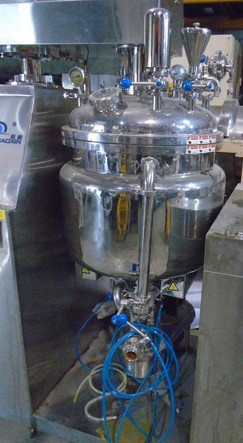 Used Used Biaoxin BXZRH 100 Litre Vacuum Emulsion Mixer