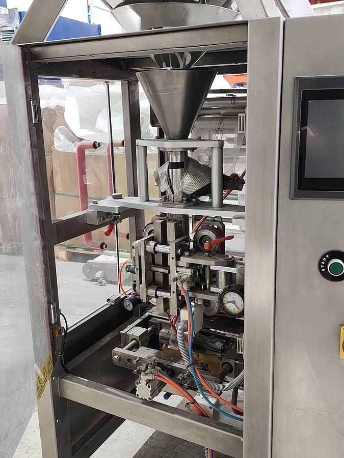 Used Used Form Fill Seal Packager with 10 Head Rotary Scale