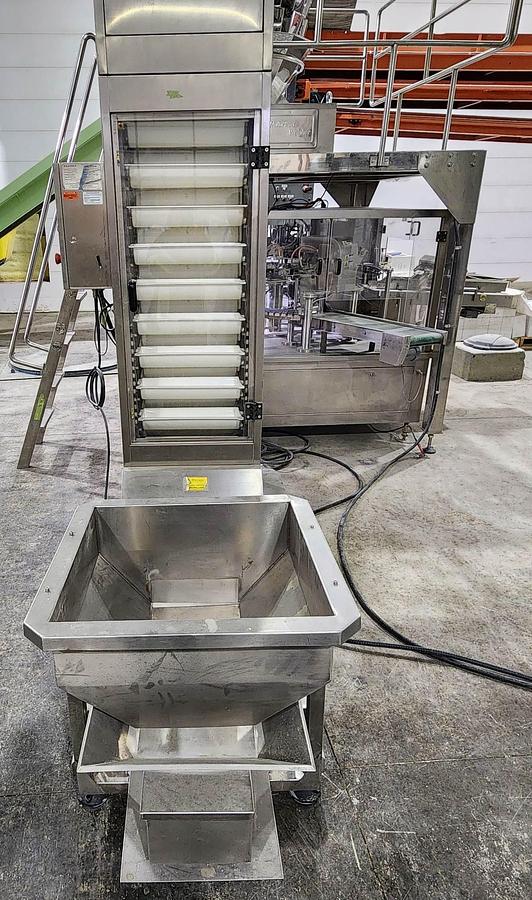 Used Used Rezpack Model 300A High Speed Pouch Filler with 14 Multi-Head Rotary Scale System