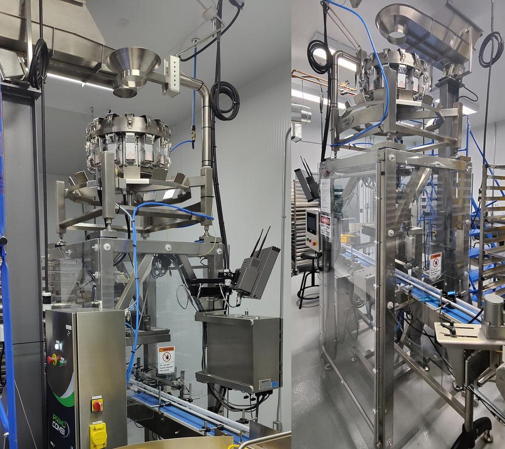 Used Like New WeighPack Paxium High Speed Container Filler with 14 Head Scale System