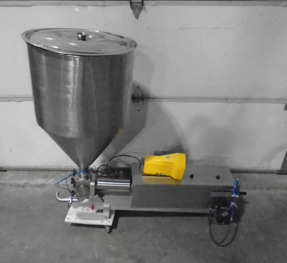 Used Used Hauser Pneumatic Piston Liquid Filler Model PPF-1-6.5