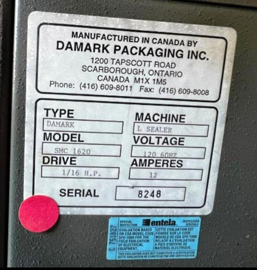 Used Used Damark L-Bar Sealer and Heat Tunnel