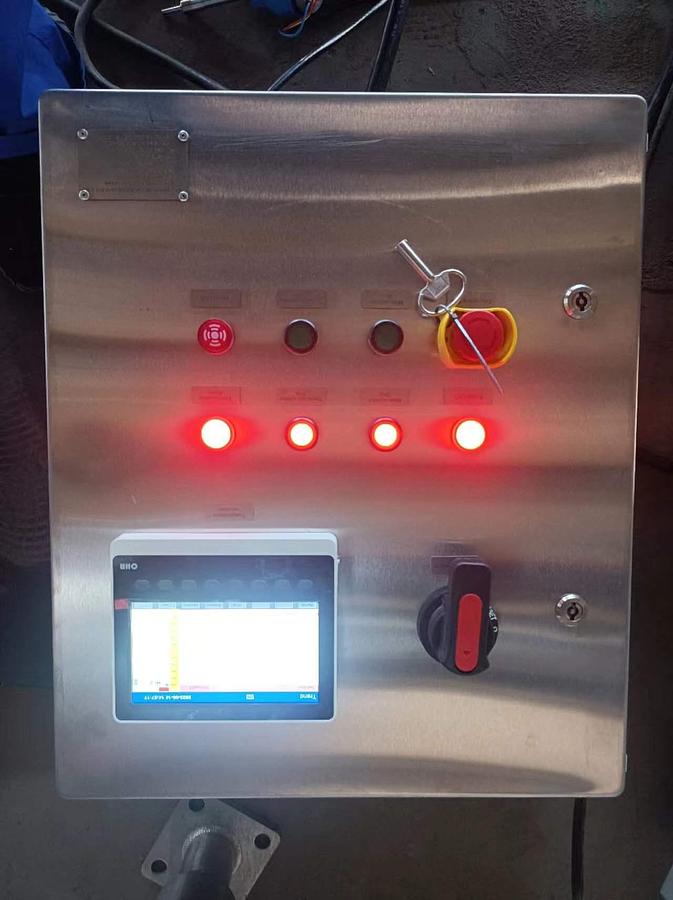 New 100 Gallon Stainless Steel Jacketed Kettle with Double Motion Scrape Agitation