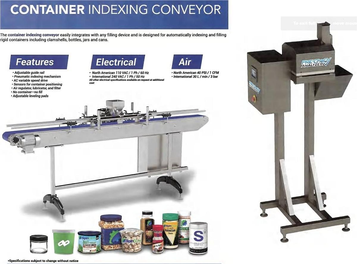 Used Like New WeighPack Paxium High Speed Container Filler with 14 Head Scale System