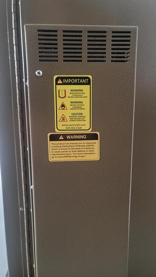 Unused Quincy Lab Model 31-350ERS Bench Top Digital Oven