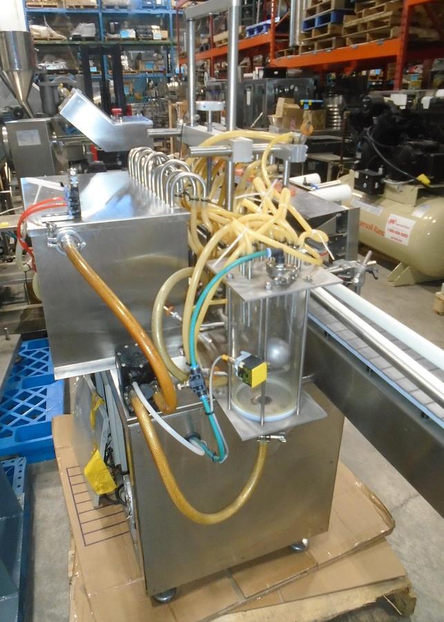 Used Used Accutek 6 Head Filler Model 06-500-000