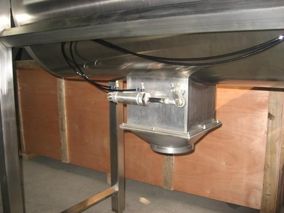 New 20 Cu Ft Stainless Steel Double Ribbon Blender