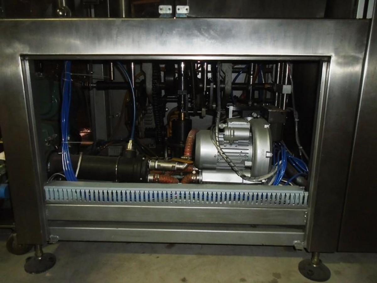 Used Used Automatic Hot Air Plastic Tube Fill & Seal Machine