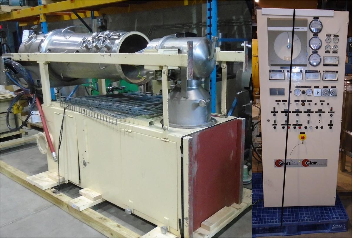 Used Used Glatt Powder Coater, Granulator, Dryers Model GPCG-5