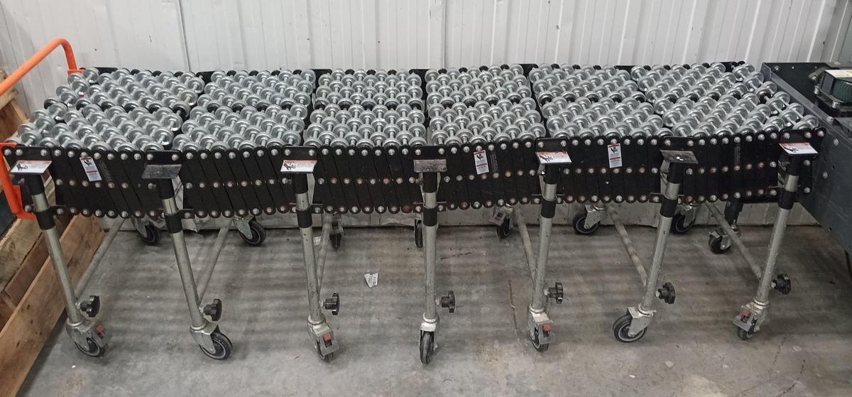Used Used Global Industrial Flexible and Expandable Conveyor