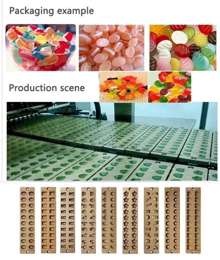 New Automatic Gummy/Jelly Candy Depositing Line Model GD50Q