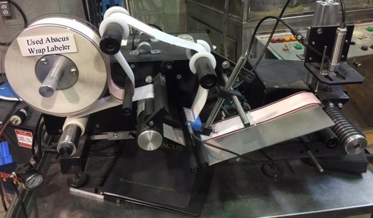 Used Used Abacus Table Top Wraparound Labeler Model 840