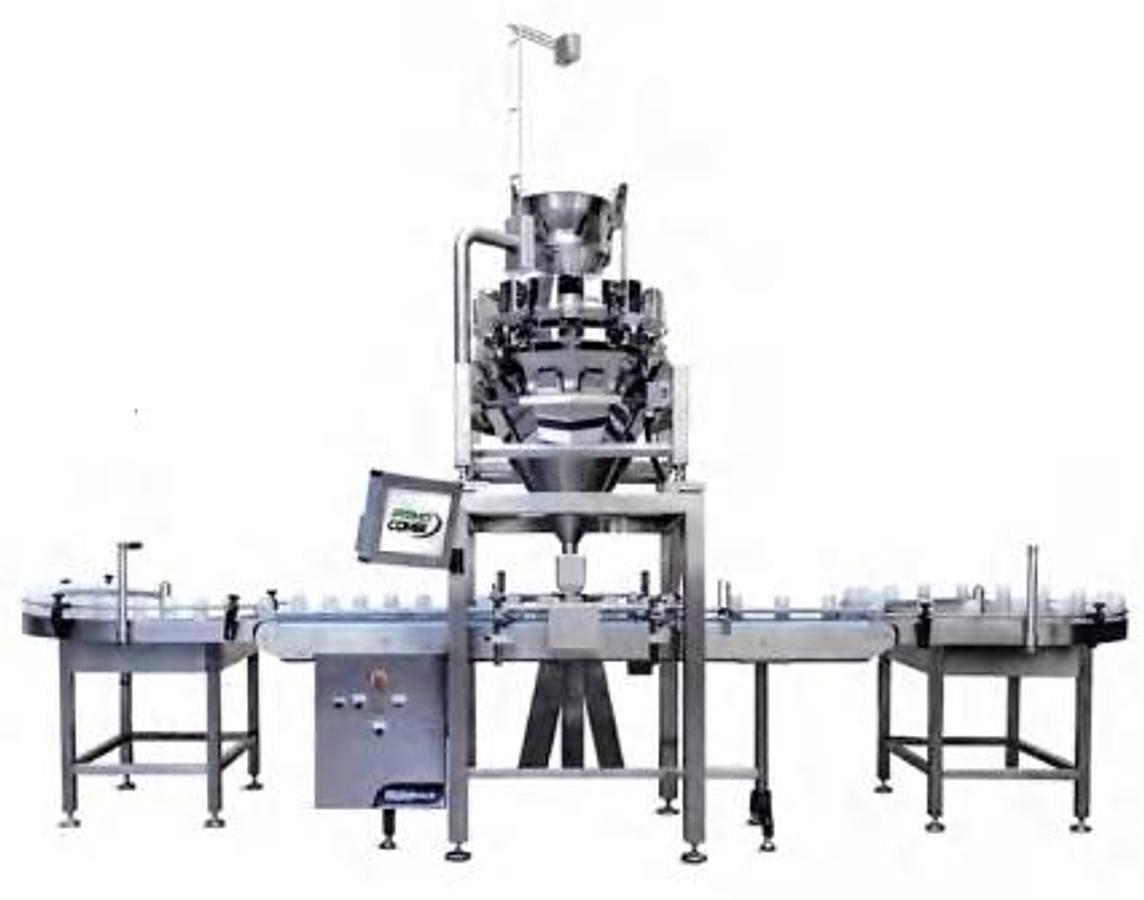 Used Like New WeighPack Paxium High Speed Container Filler with 14 Head Scale System