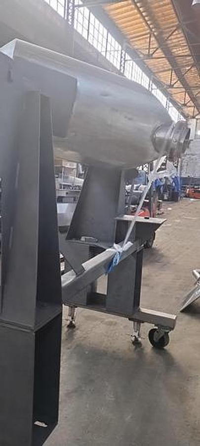 Used Used 10 Cubic Foot Patterson Kelley Stainless Steel Twin Shell Blender