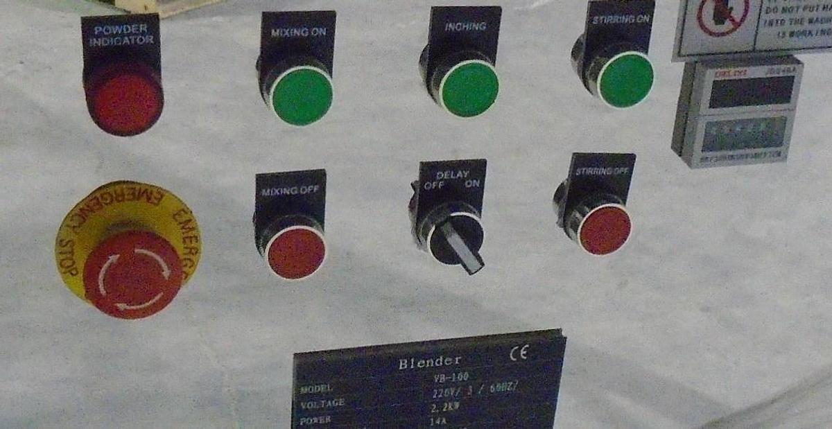 New 2 Cubic Foot Working Capacity Stainless Steel Twin Shell Mixer w/ Intensifier Bar