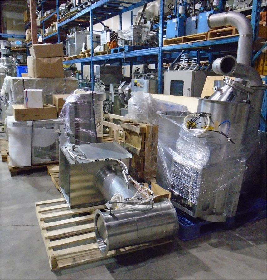 Used Used Glatt Powder Coater, Granulator, Dryers Model GPCG-5