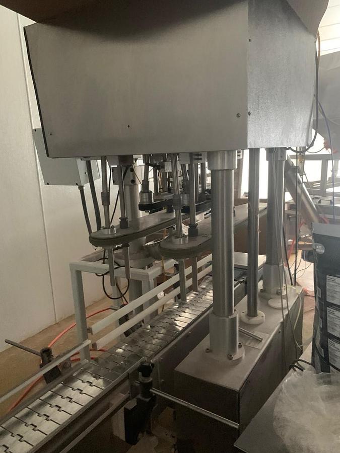Used Used Inline Filling Systems Capper