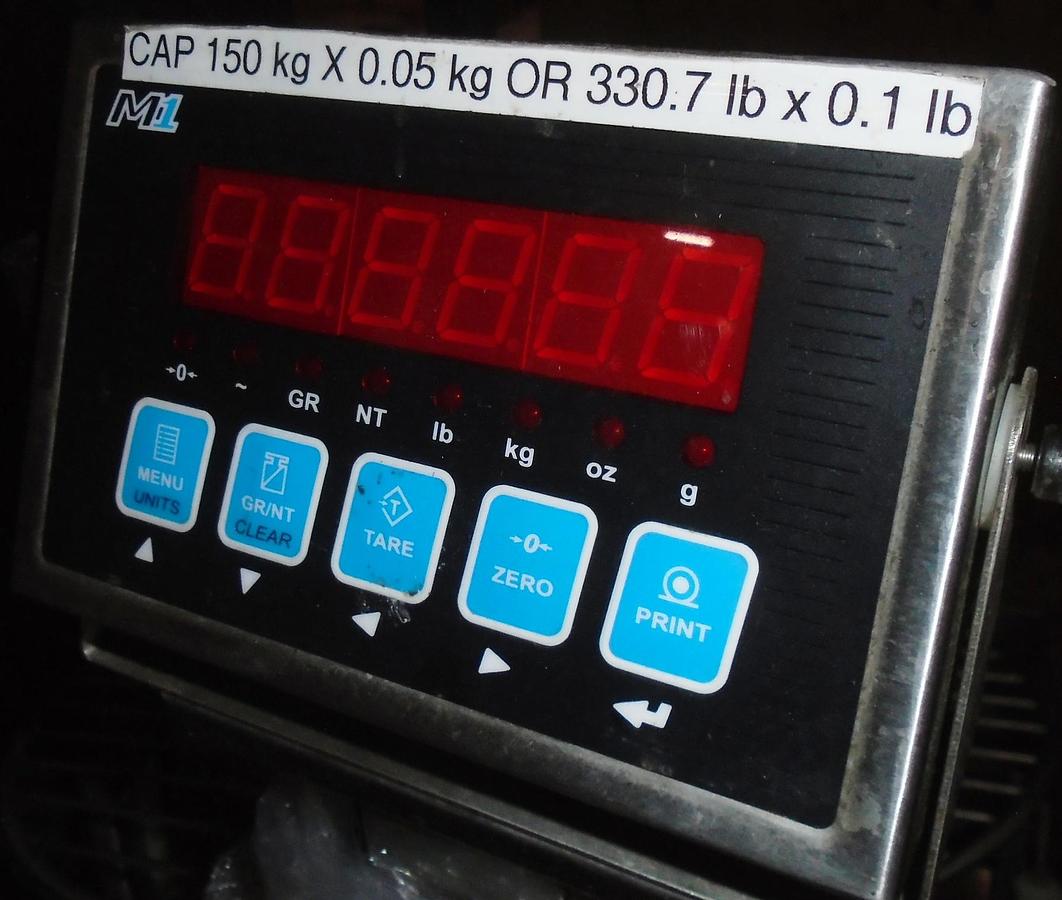 Used Used CanScale KiloTech Table Top SS Digital Scale M1