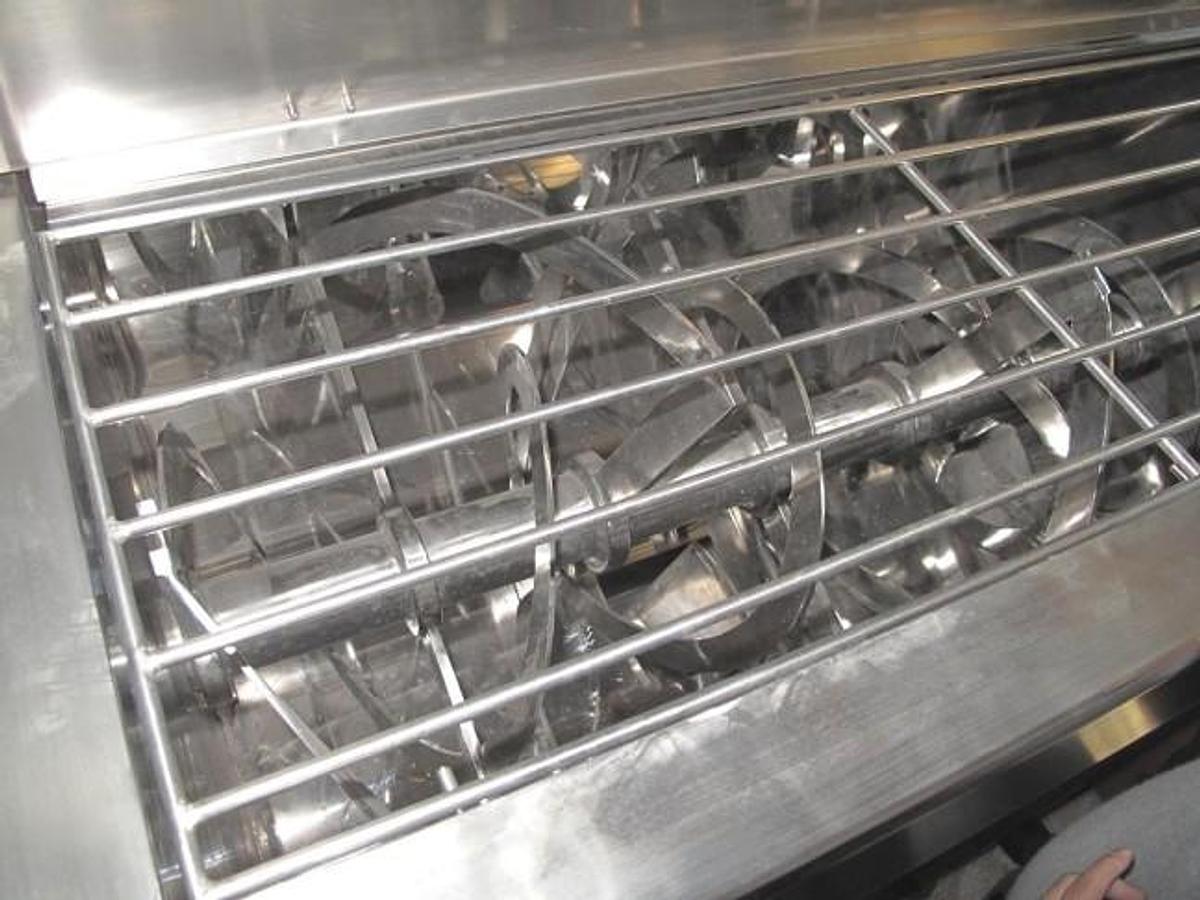 New 20 Cu Ft Stainless Steel Double Ribbon Blender