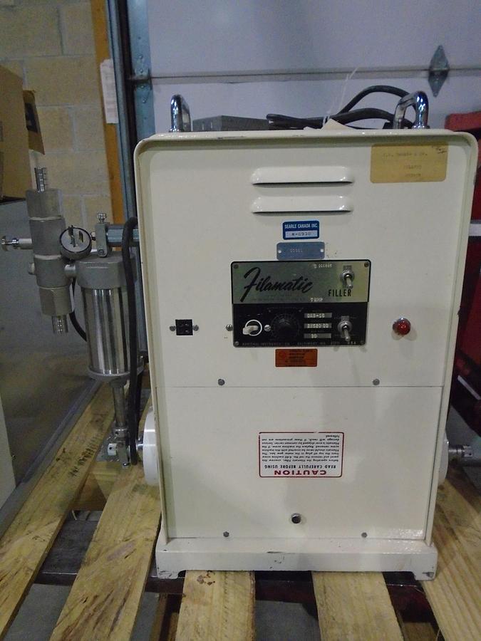 Used Used Fillamatic 500ML Single Station Piston Filler