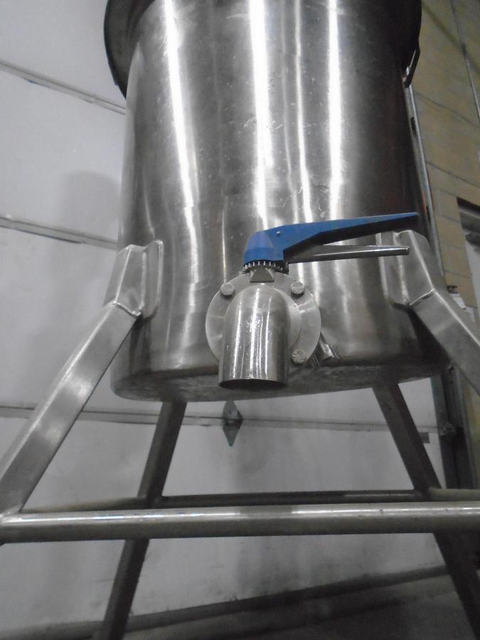 Used Used 40 Gallon Stainless Steel Tank with Mixer