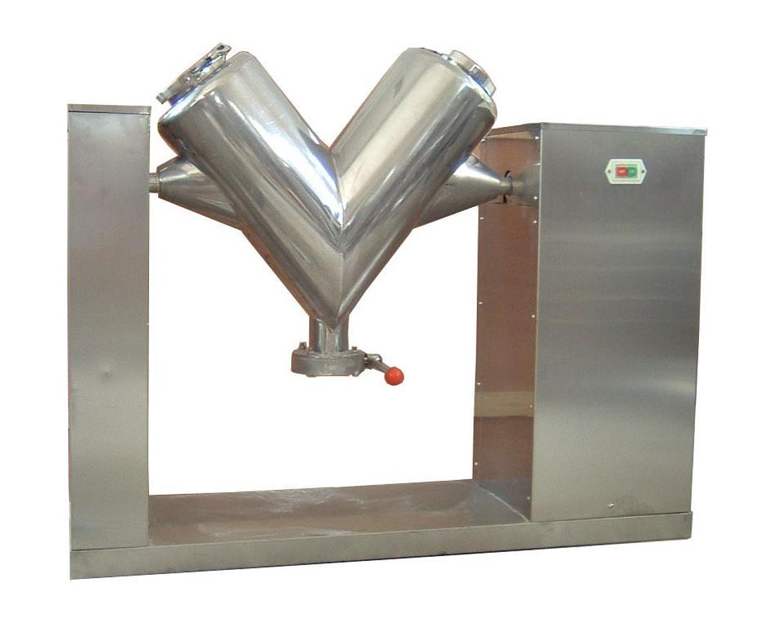 New 1 Cubic Foot (.7 Working Capacity) Stainless Steel Twin Shell Mixer