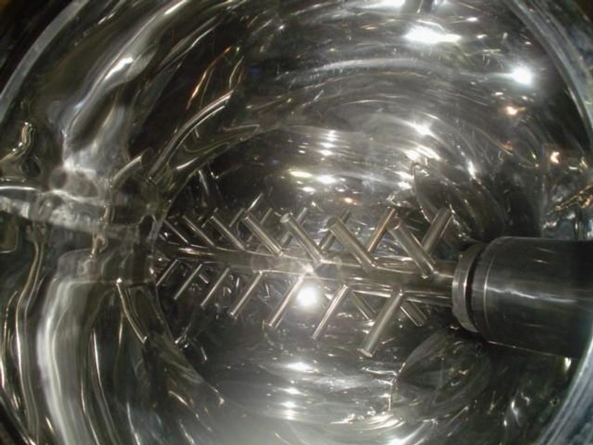 New 20 Cubic Foot Working Capacity Stainless Steel Twin Shell Mixer with Intensifier Bar